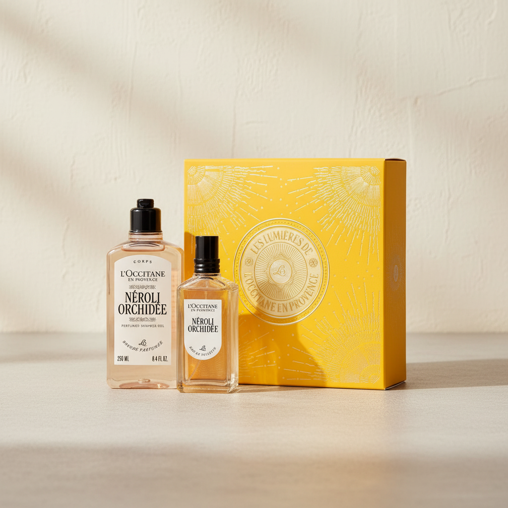 L'OCCITANE en PROVENCE Coffret Néroli Orchidée Eau de Toilette 50 ml + Gel de Douche 250 ml