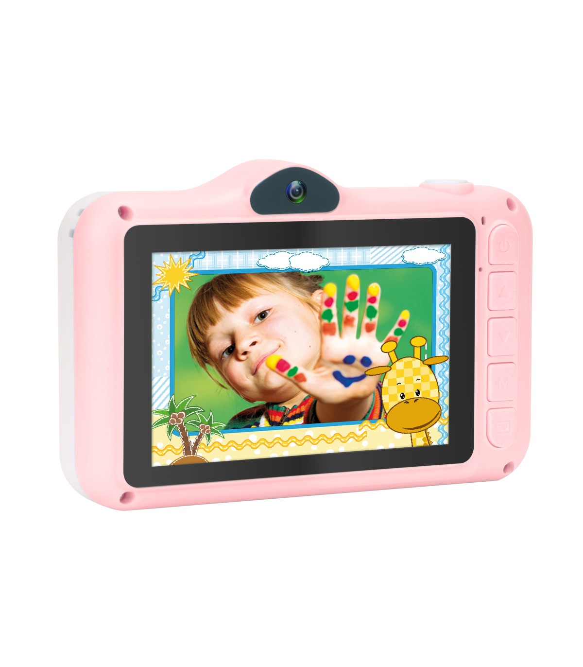 AgfaPhoto Appareil photo numérique étanche pour enfants Rose