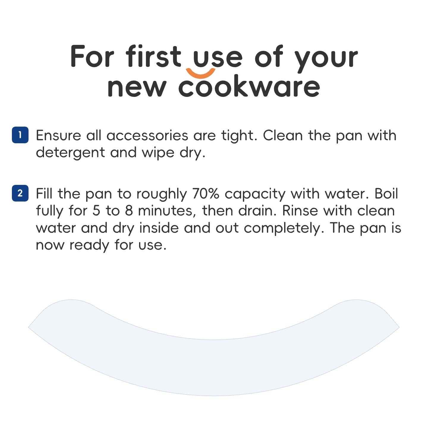 PURECOOK Série Casserole en acier inoxydable 304 | avec poignée en acier et couvercle combiné