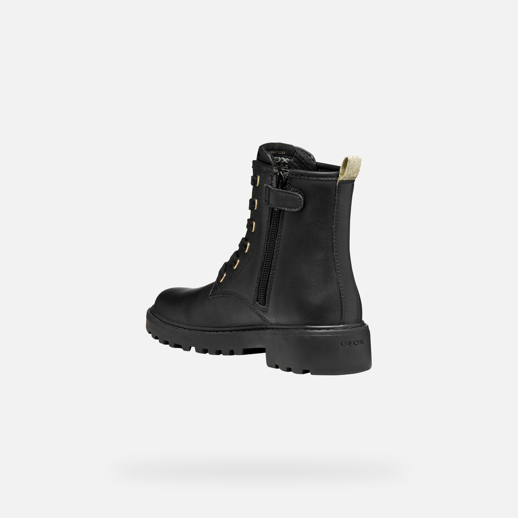 GEOX Bottes Casey Junior Fille Noir (Harry Potter)