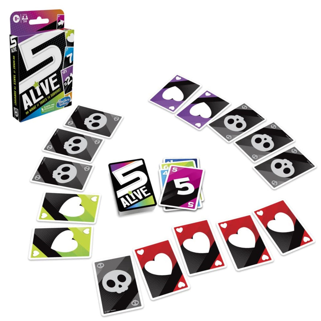 Hasbro jeu cartes 5 alive