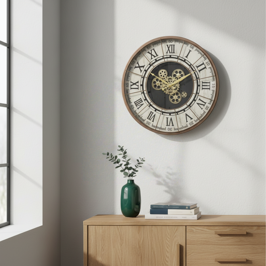 Atmosphera Horloge Stella avec mécanisme diam. 57 cm métal