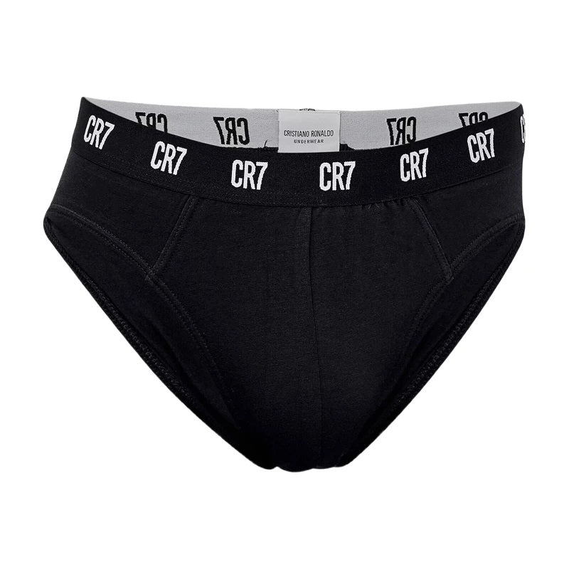 CR7 Lot de 3 slips Noir/Gris/Blanc Type 2