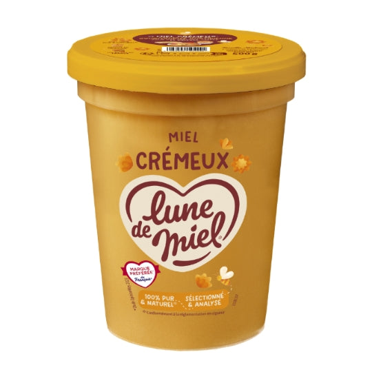 LUNE DE MIEL Miel de Fleurs Crémeux 500g