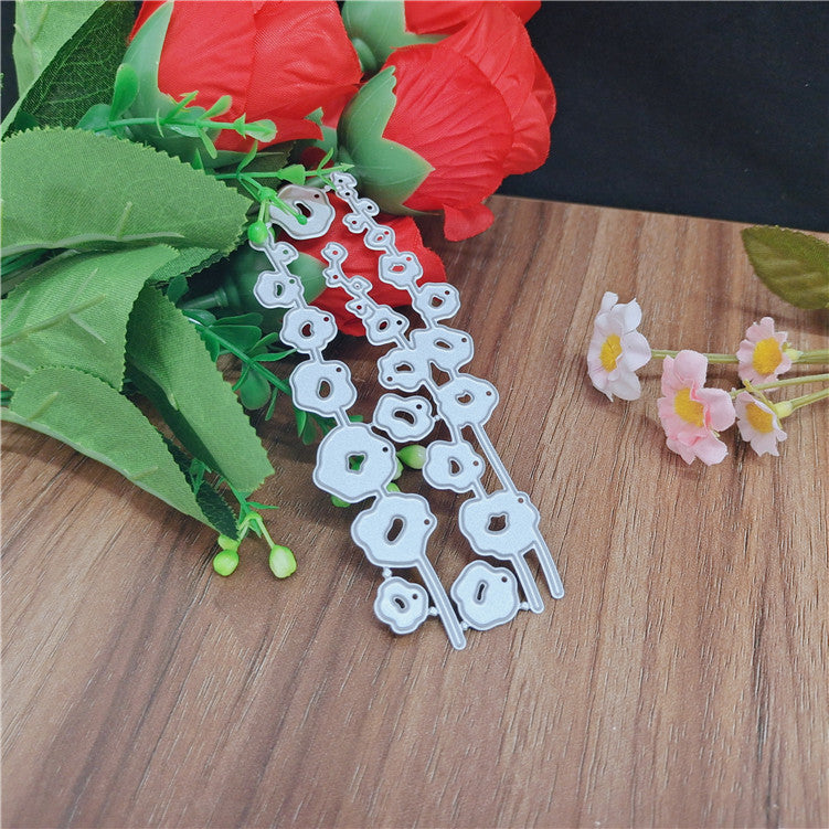 Little Flowers Dies de Découpe en Métal pour Kit de Création de Cartes Dies de Papier Gaufré Dies de Découpe Machine à Scrapbooking Tampons