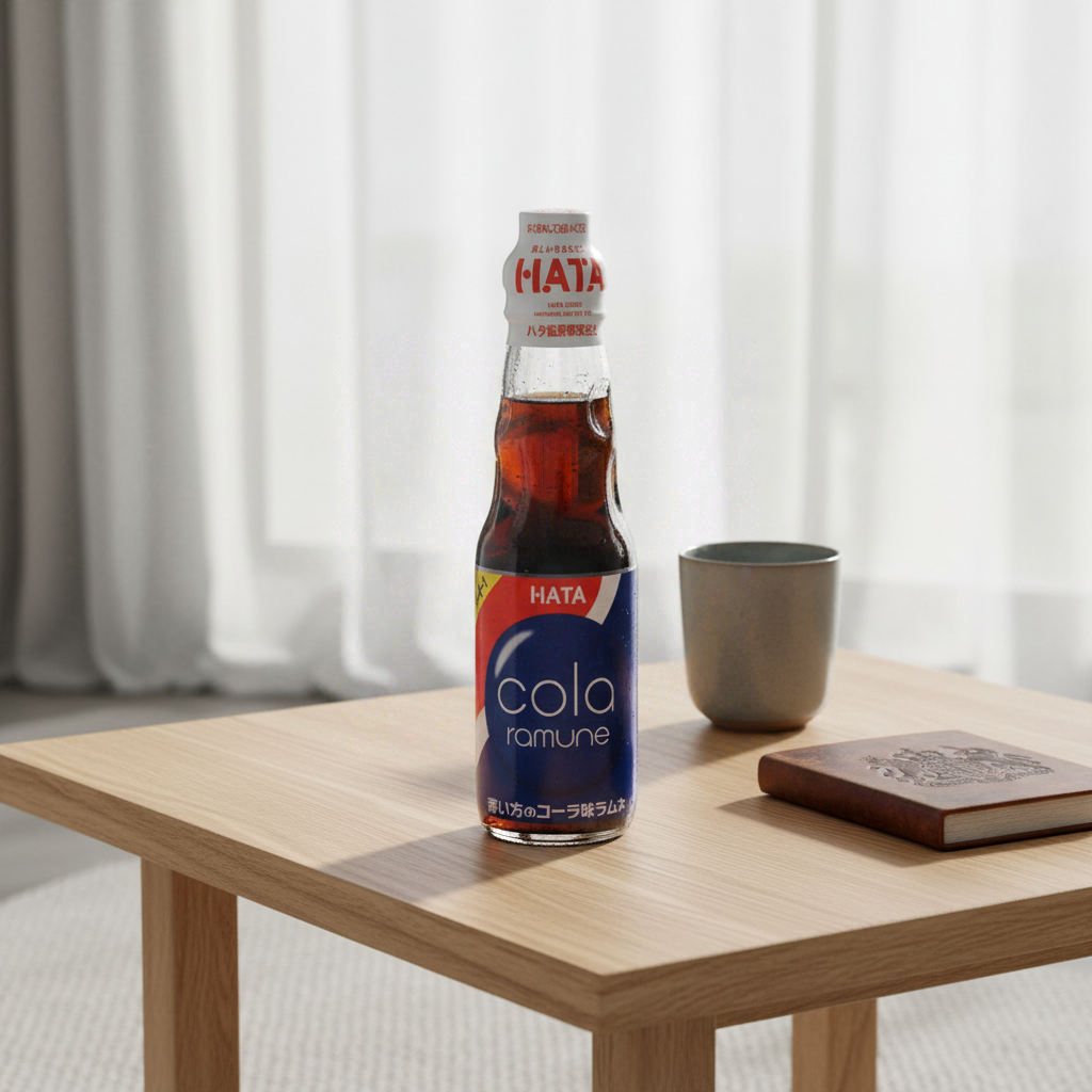 HATA KOSEN Boisson gazeuse Ramune saveur cola - 200 ml
