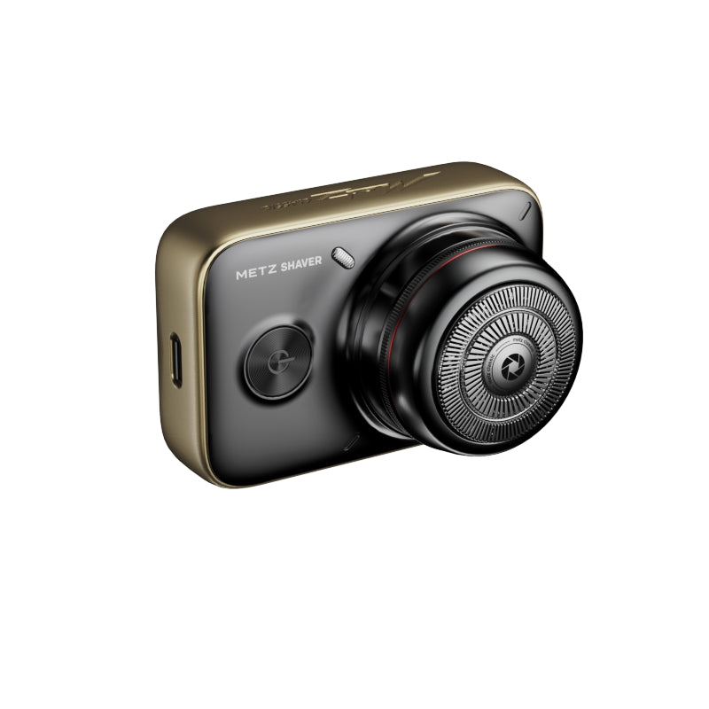 Rasoir électrique Metz Édition Deluxe Red Ring SLR, corps en alliage, portable pour voyages, totalement étanche, cadeau parfait de la Saint-Valentin pour petit-ami