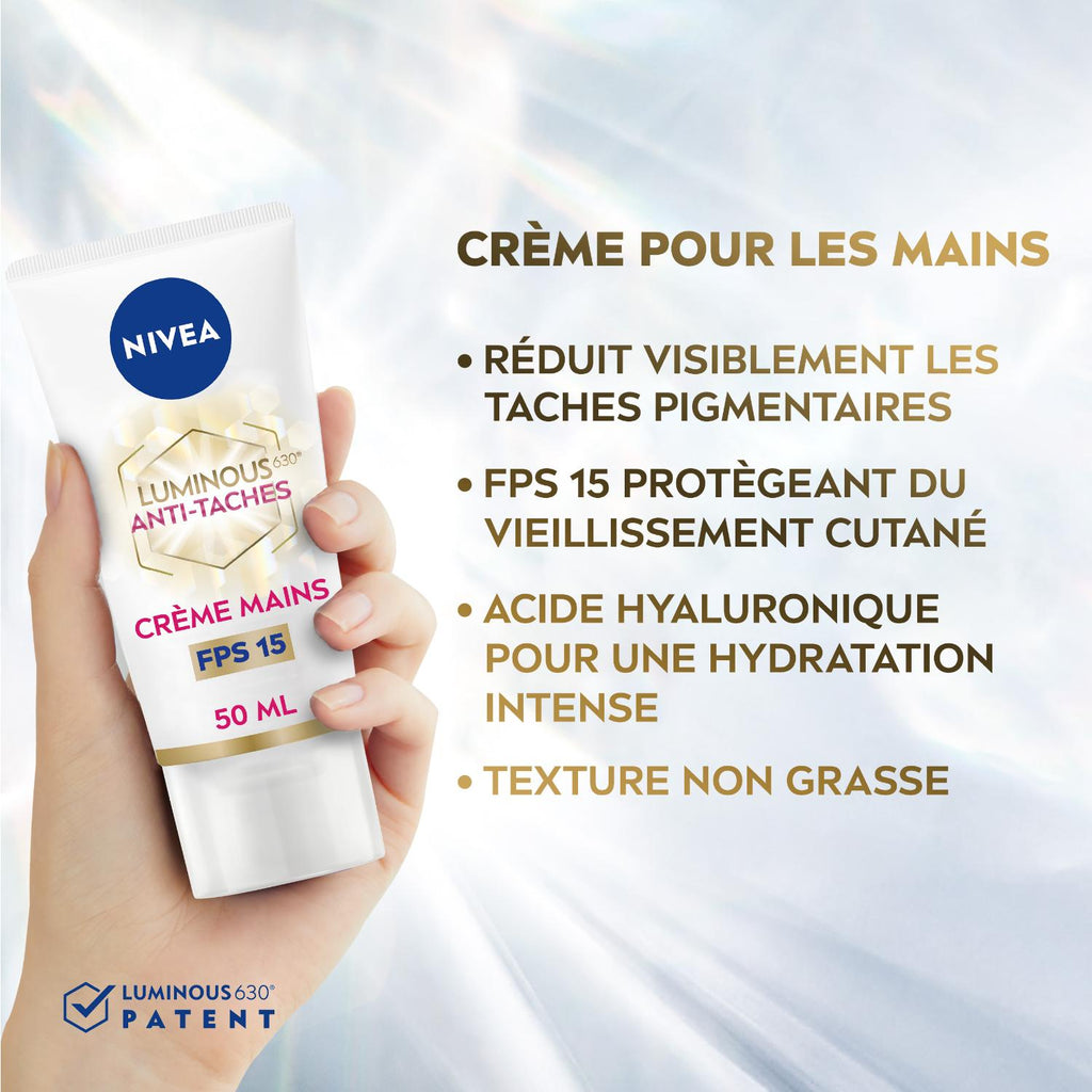 NIVEA Luminous630 Crème Mains Correctrice Anti‑Taches 50 ml