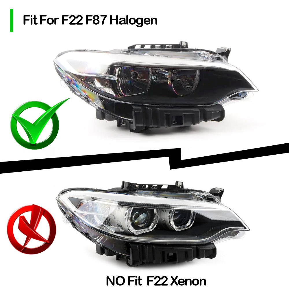 TYPY Phares de voiture pour BMW Série 2 F22, projecteurs LED, feux de jour, clignotants dynamiques, 2014-2019