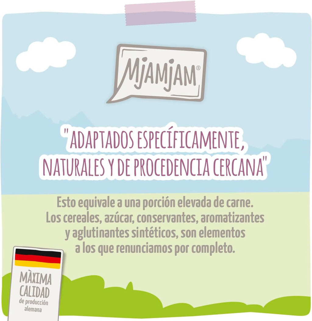 [Peut être servi frais pour l'été] MjAMjAM Nourriture humide culinaire pour chat Jeu canneberge - 400 g x 6
