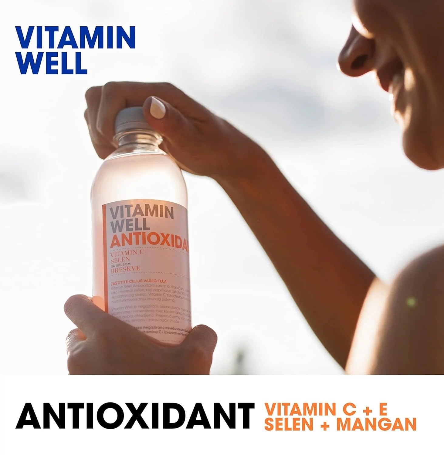 VITAMIN WELL Antioxidant Pêche Pack 12x 50cl