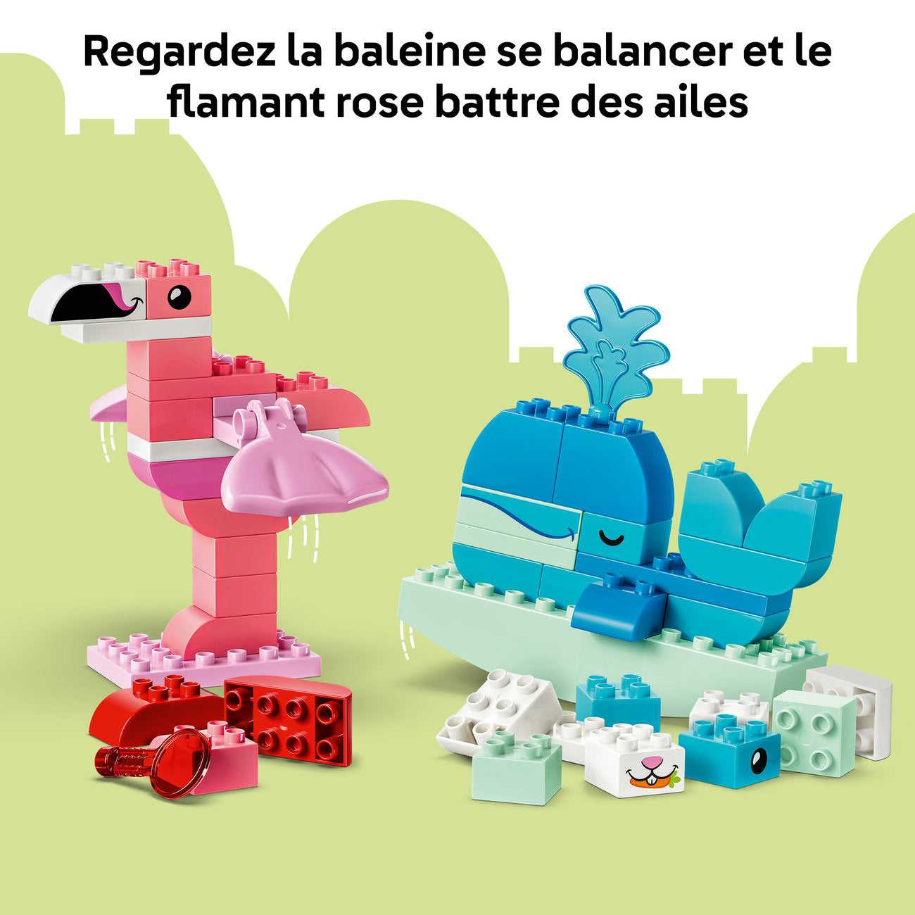 LEGO DUPLO Set de construction animaux 10472