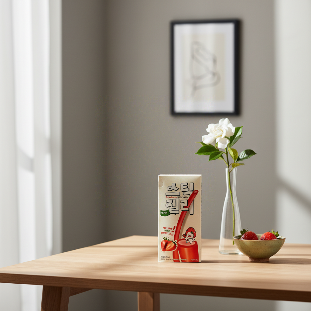 Kun Young Bâtonnet de bonbon à la fraise 60 g