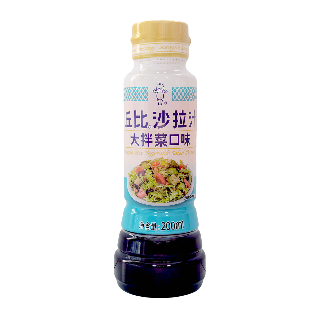 Zhou Junji Kewpie Sauce salade saveur légumes variés 200 ml