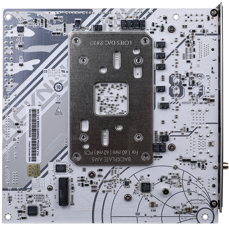 COLORFUL CVN B850I GAMING FROZEN V14 Carte mère, format ITX