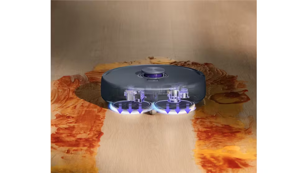 Narwal Freo Z10 Ultra Aspirateur robot laveur, Doubles caméras RGB et doubles puces, Évitement par IA, Nettoyage en profondeur des coins aux bords 8 N, Séparation sec-humide, 18000 Pa
