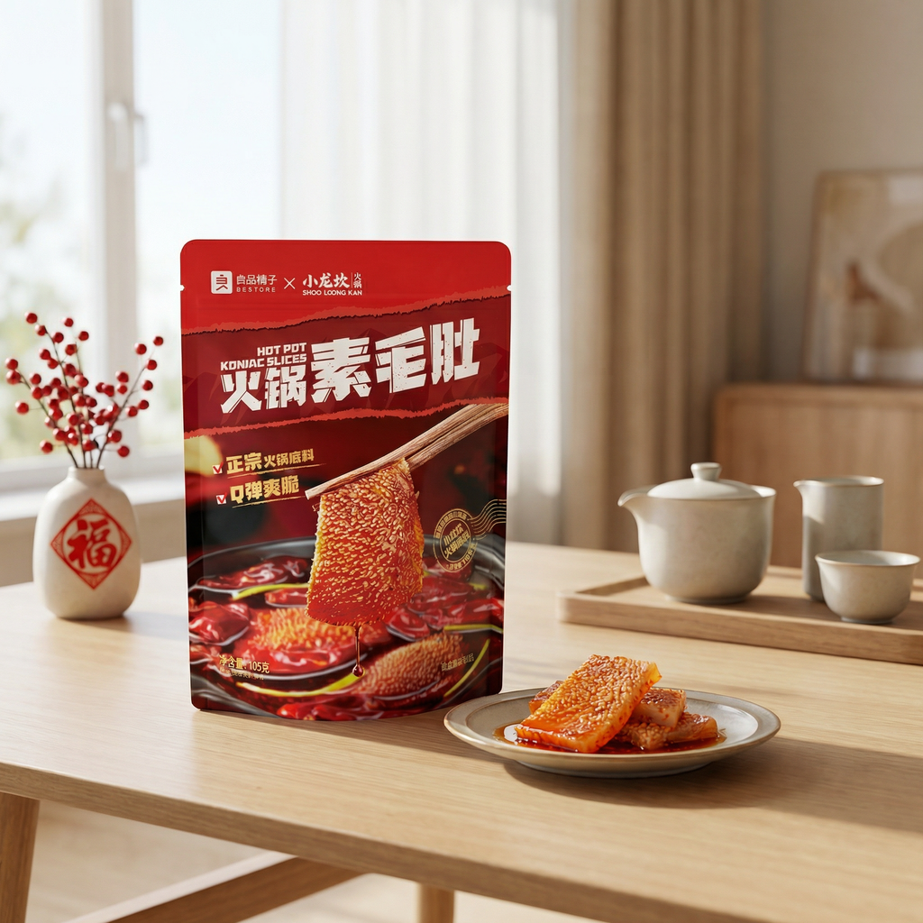 Bestore Tranches de konjac saveur hot pot 105 g