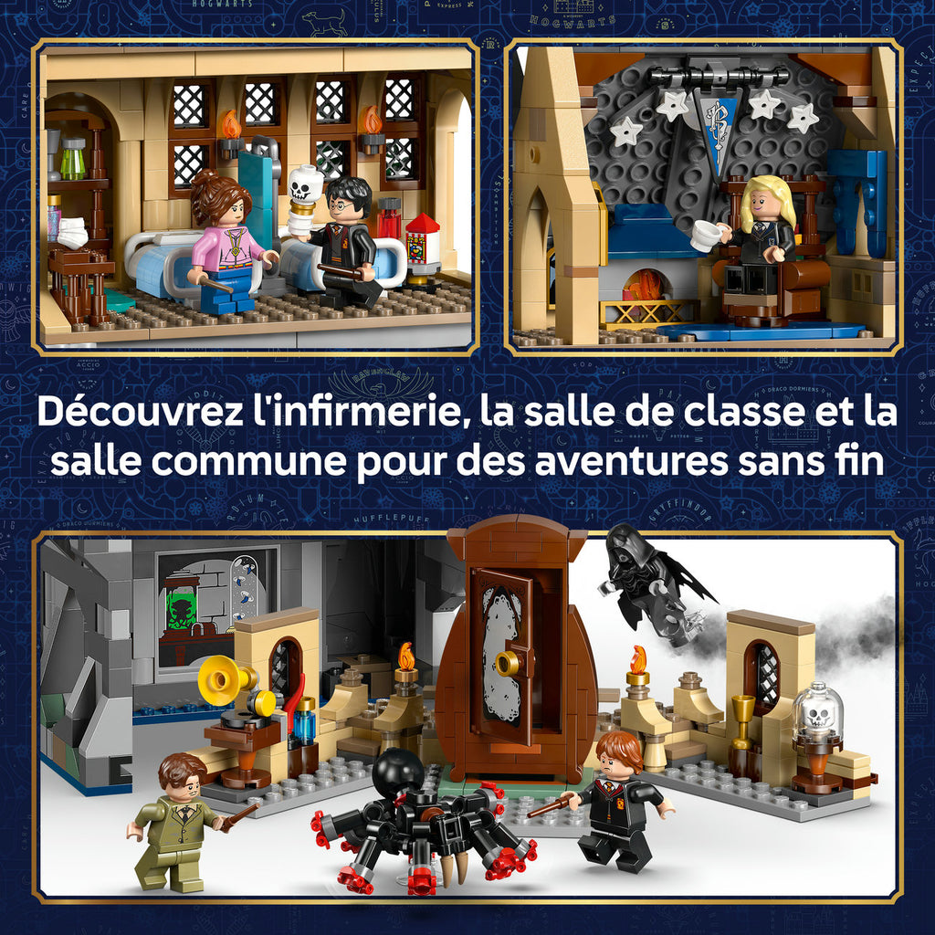 LEGO Harry Potter 76463 Château de Poudlard™ : Set de Construction de l'Aile des Infirmeries
