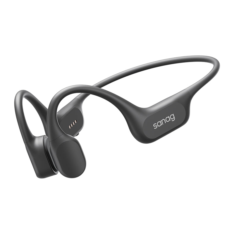 Sanag B77S Pro Max Écouteurs de natation à conduction osseuse IPX8, 64 Go - Gris
