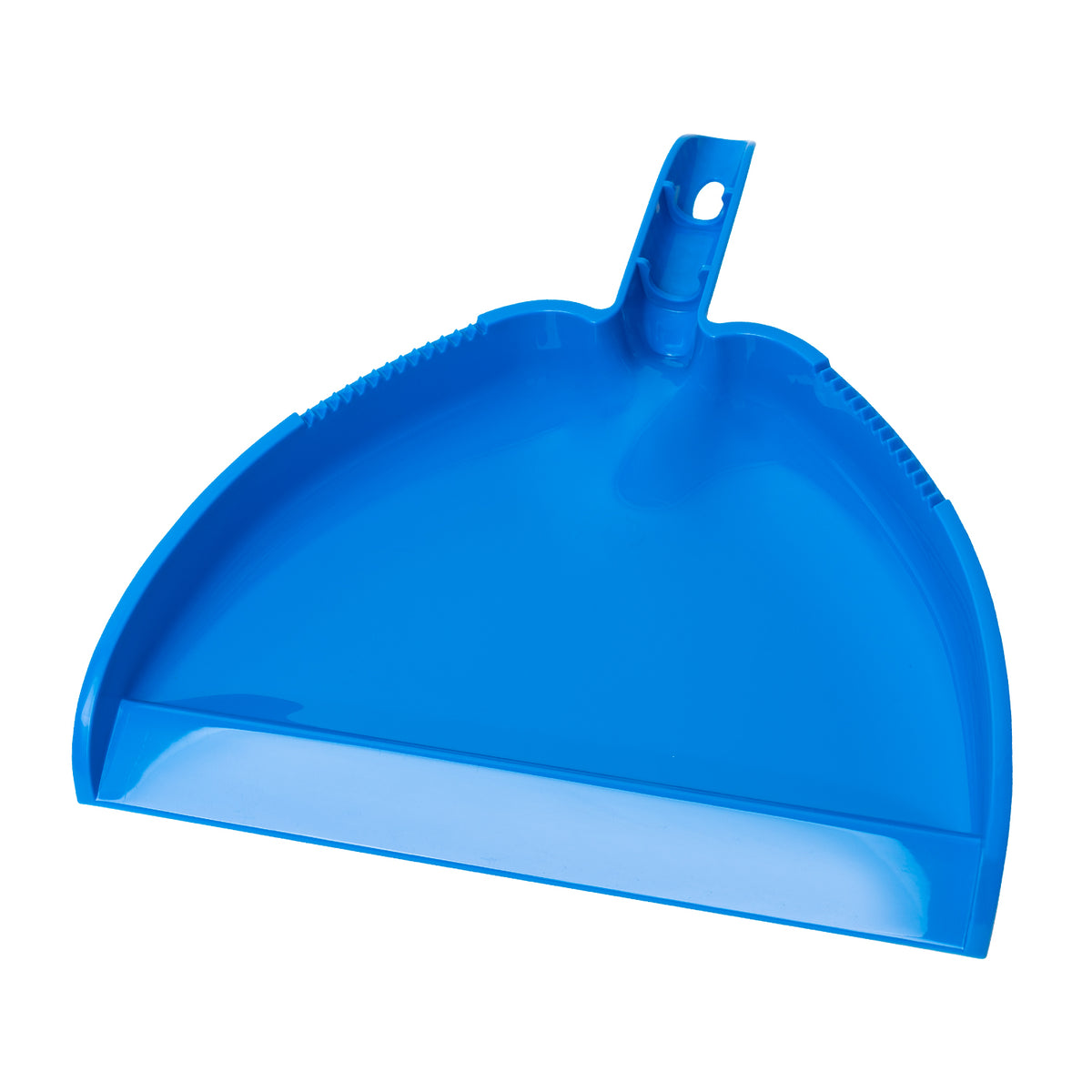 Pelle à poussière en plastique bleu de 33 cm de largeur, bac de collecte robuste