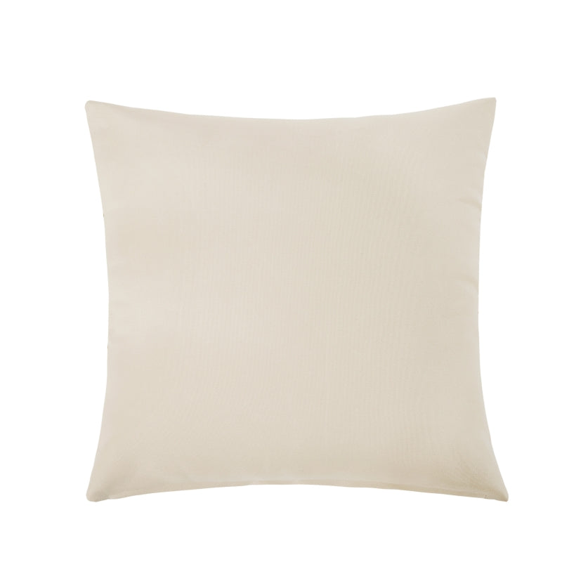 MEROPE, Housse de coussin en toile PE/Polyester, 50x50 cm, kaki, 1 pack