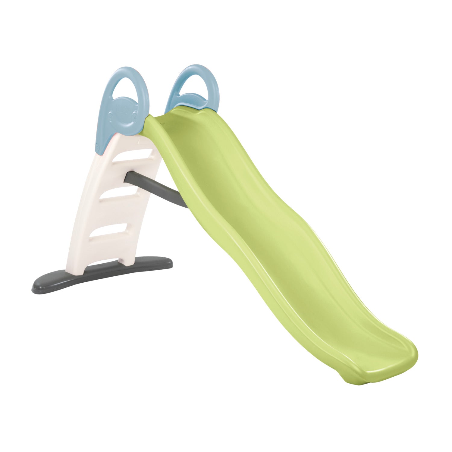 Smoby Life - Glissade amusante - Glissade de 2 m - Échelle avec garde-corps, marches antidérapantes - Résistante aux UV - Matériau recyclé - Dès 2 ans - Fabriqué en France