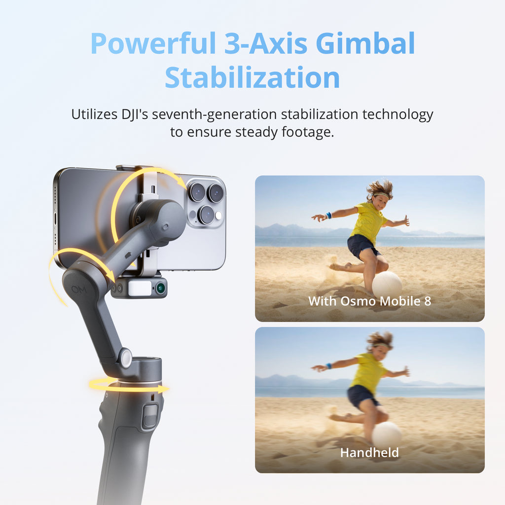 DJI Osmo Mobile 8 Stabilisateur smartphone