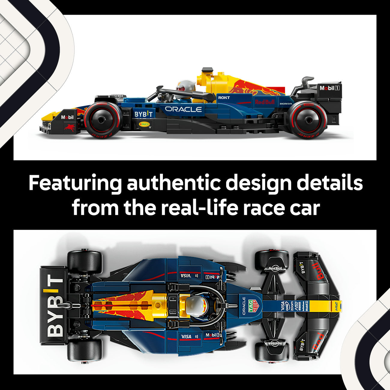LEGO Speed Champions 77243 Oracle Red Bull Racing RB20 Voiture F1