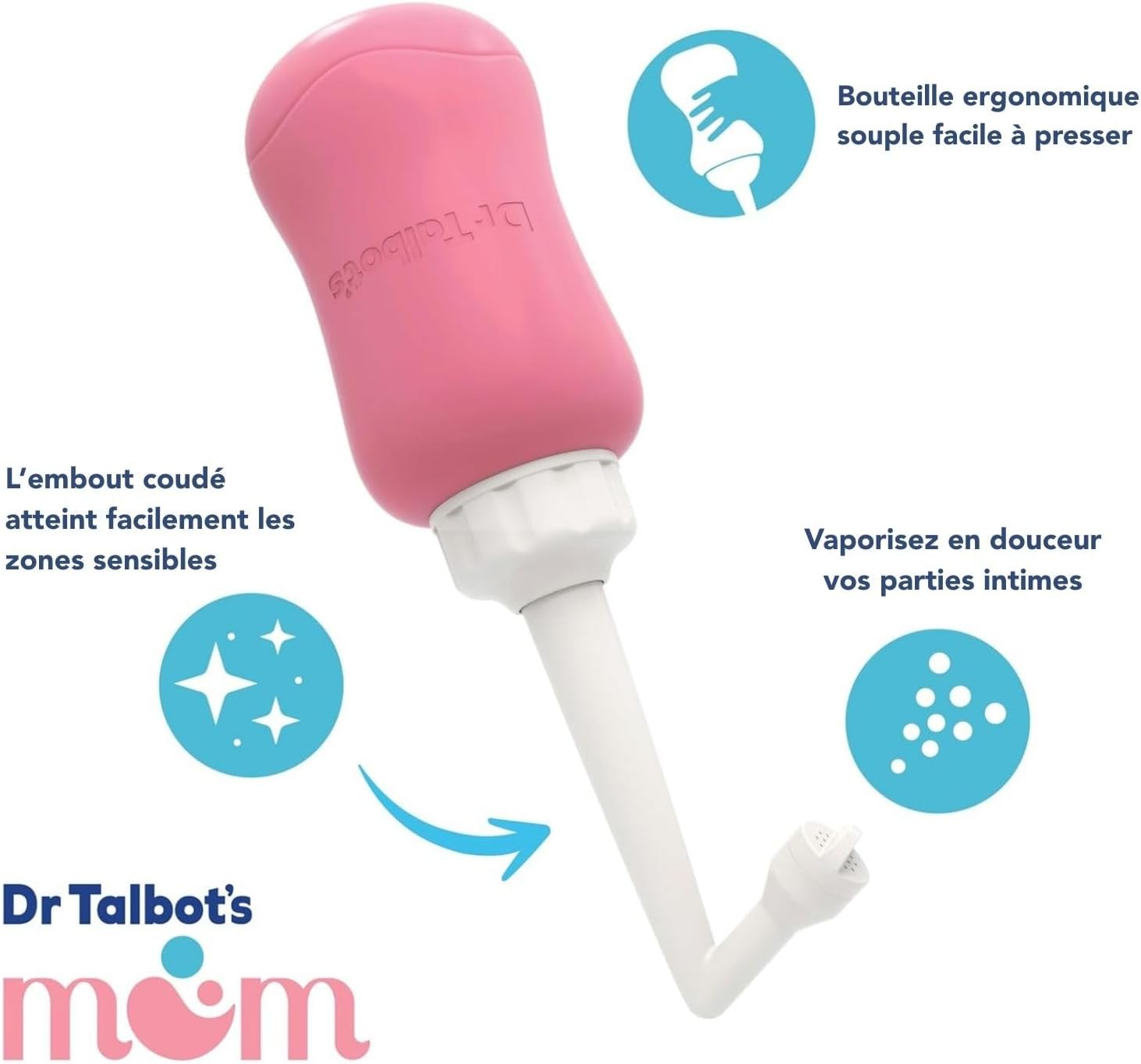 Nuby Peri Bottle - Rose