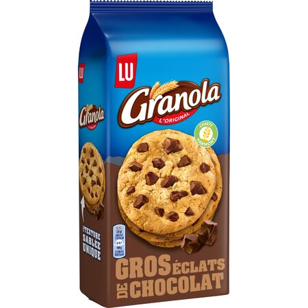 LU Granola Cookies aux gros éclats de chocolat - 184 g