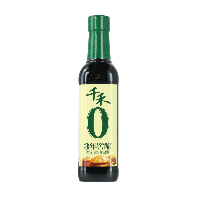 Qian He Vinaigre de riz vieilli 3 ans avec 5 % d’acidité - 500 ml