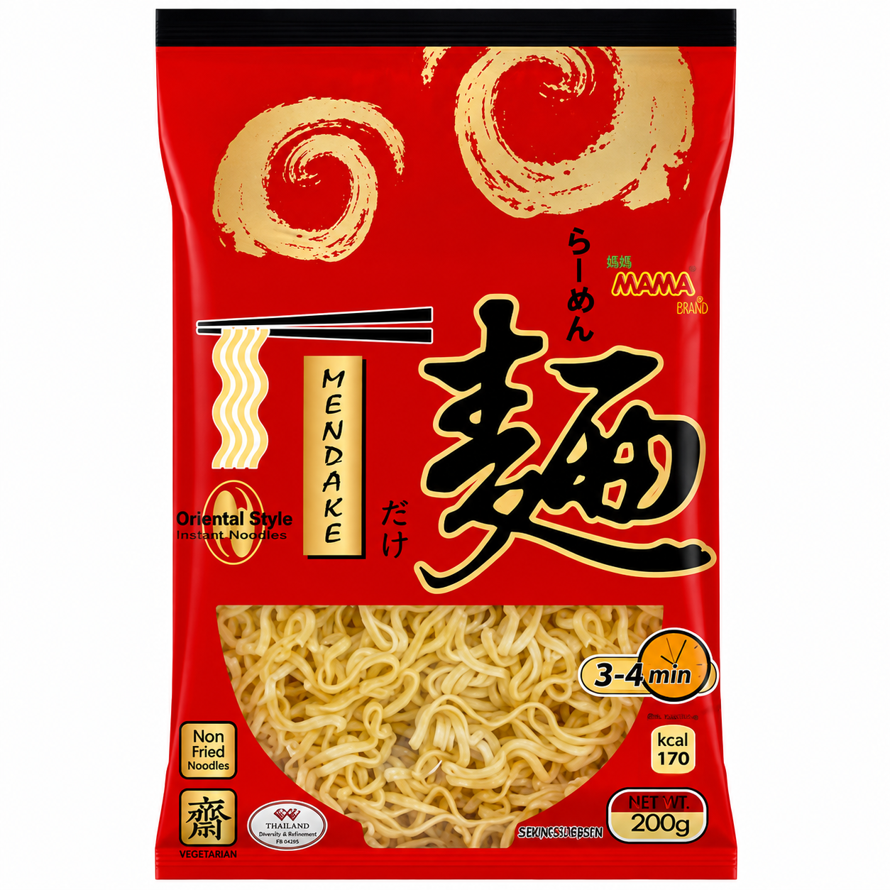 MAMA Nouilles Mendake style oriental - 200 g