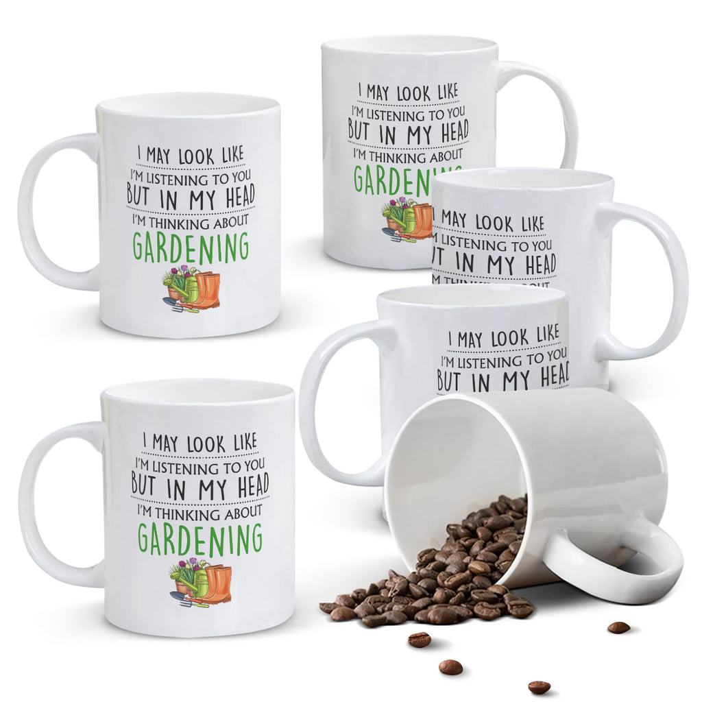 Alphynix Mug de jardinage humoristique 1 pièce, mug à café, cadeau d’anniversaire et de Saint-Valentin pour femmes, hommes, elle, lui, amateurs de jardin, jardiniers et amateurs de plantes, 11 oz
