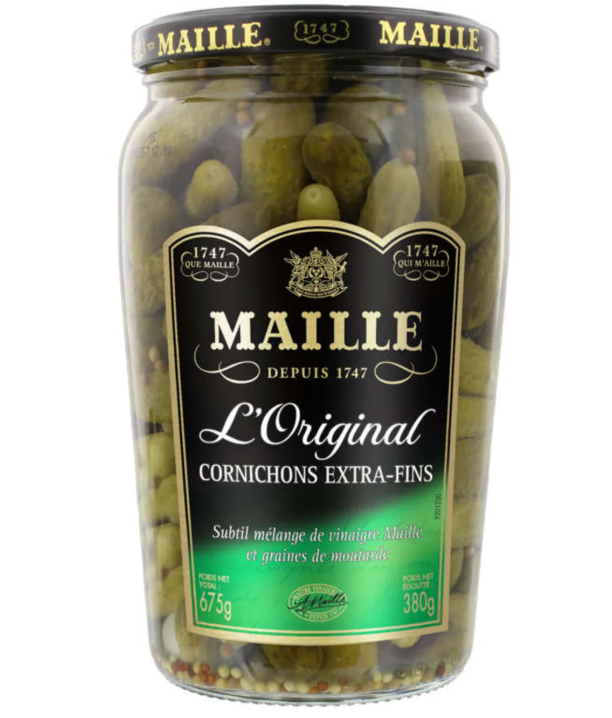 Maille Cornichons extra mini bocal 380 g