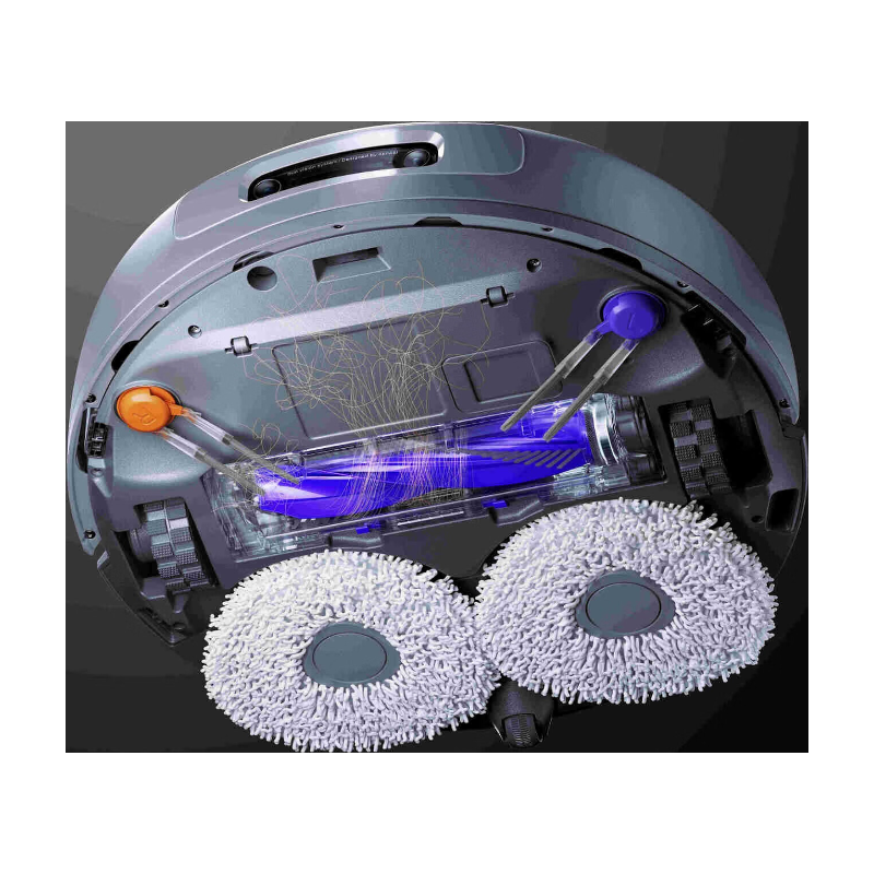Narwal Freo Z10 Ultra Aspirateur robot laveur, Doubles caméras RGB et doubles puces, Évitement par IA, Nettoyage en profondeur des coins aux bords 8 N, Séparation sec-humide, 18000 Pa