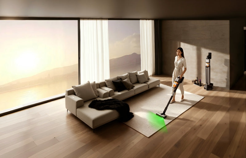 Deerma Z50 Combo, aspirateur sans fil avec station de vidage et de chargement automatique intelligente 6-en-1 sans entretien, nettoyage complet de la maison 6-en-1