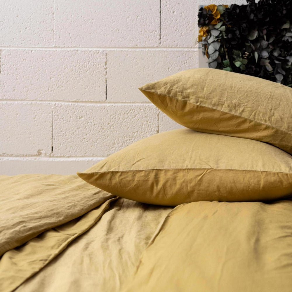 Vivaraise Taie d’oreiller Linco Blanc 65 x 65