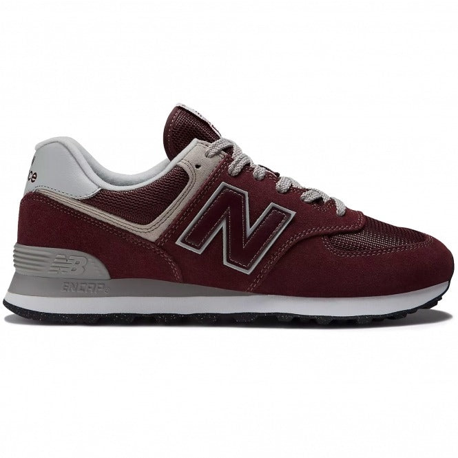 New Balance 574 Bordeaux/Blanc