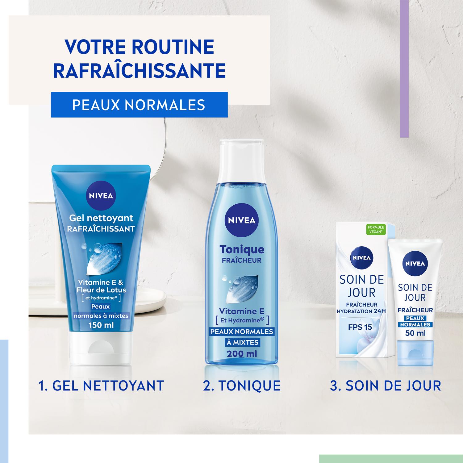 NIVEA Essentiels Gel Nettoyant Visage Fraîcheur 150 ml