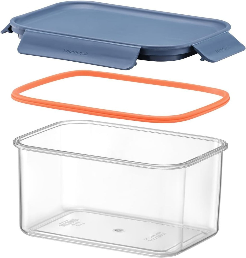 Bisfree Modular Plus-Rectangulaire-450 ml (Bleu Foncé)