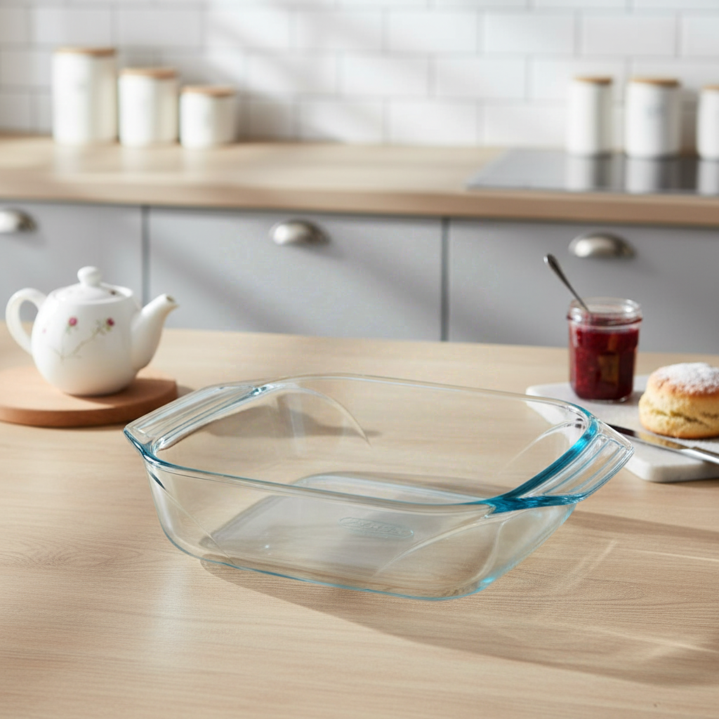 Pyrex Plat carré 29 x 23 cm