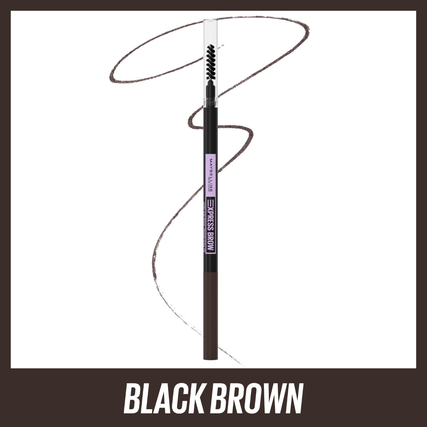 MAYBELLINE NEW YORK Crayon Sourcils Ultra Slim Express Brow 06 Black Brown 1g