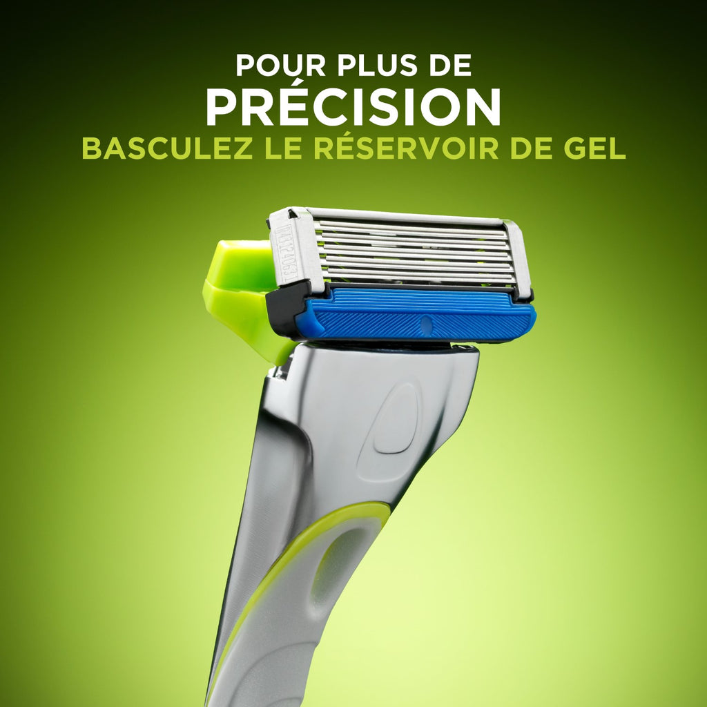 WILKINSON SWORD Hydro 5 Sensitive - Rasoir Pour Homme - Manche + 3 Lames