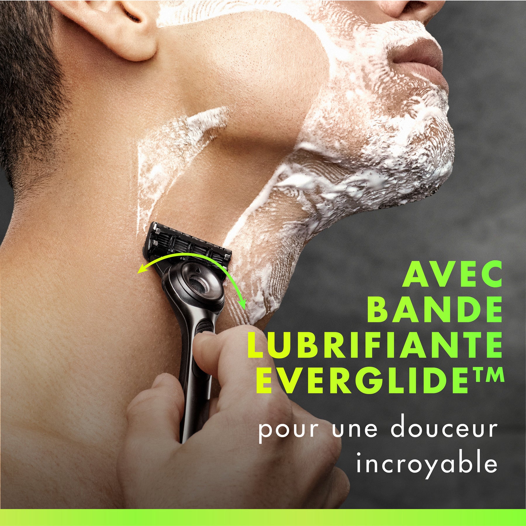 Gillette Labs Lames de Rasoir Homme, Pack de 6 Cartouches | Recharges Compatibles avec les Manches de la Série, en Acier Inoxydable, 1 Rechange Jusqu’à 30 Rasages