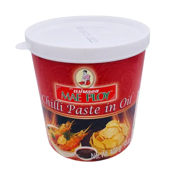 Mae Ploy Pâte de piment à l’huile 400 g
