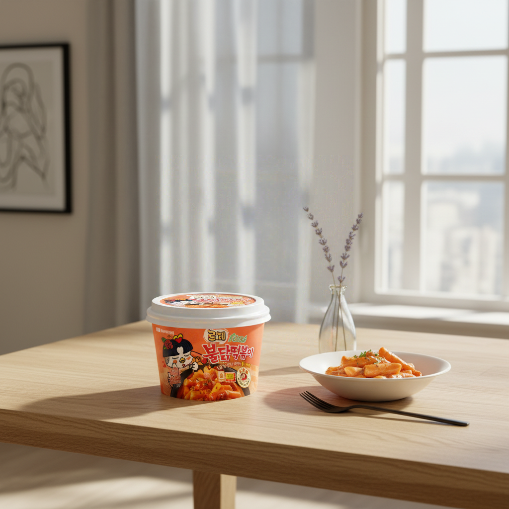 Samyang Buldak Topokki rosé - 183,5 g