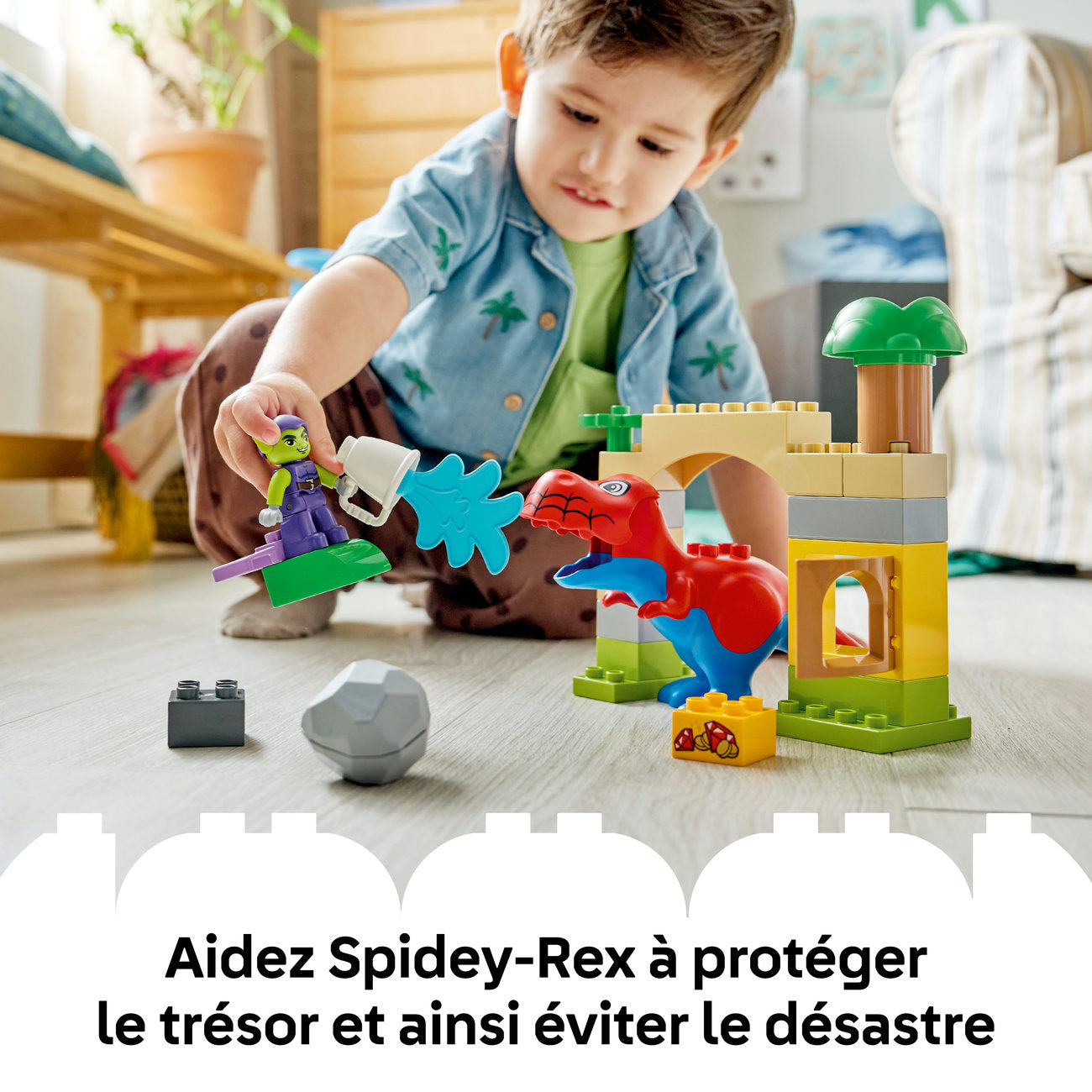 LEGO DUPLO Disney TM 10463 Spidey-Rex contre le Bouffon Vert