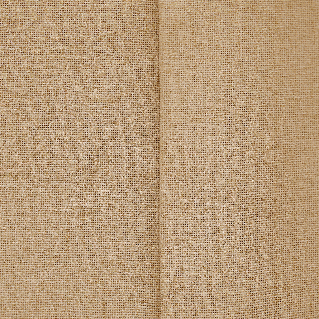 Deconovo housse de coussin en tissu aspect lin, coloris orange, 45 x 45 cm, 1 pièce