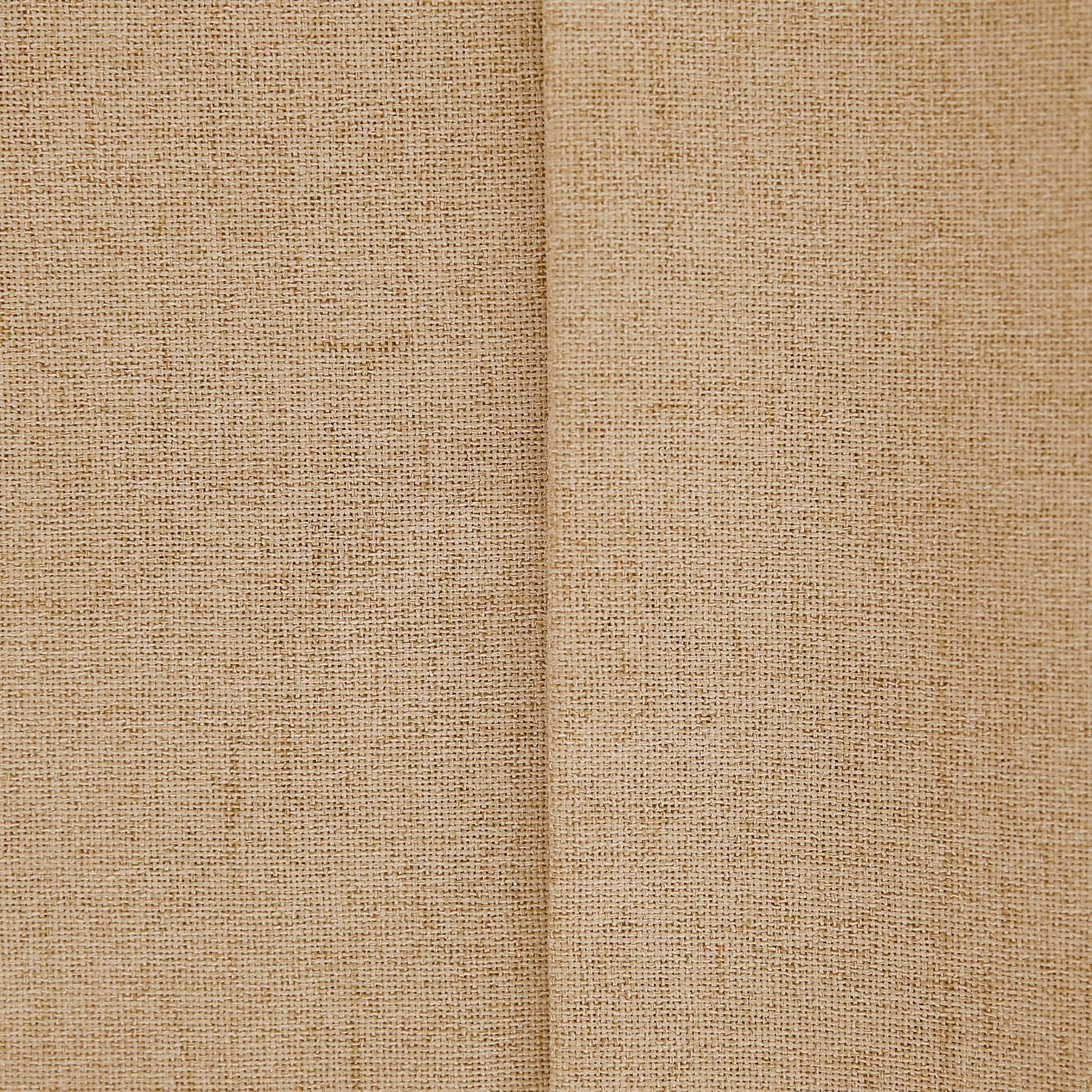 Deconovo housse de coussin en tissu aspect lin, coloris orange, 45 x 45 cm, 1 pièce