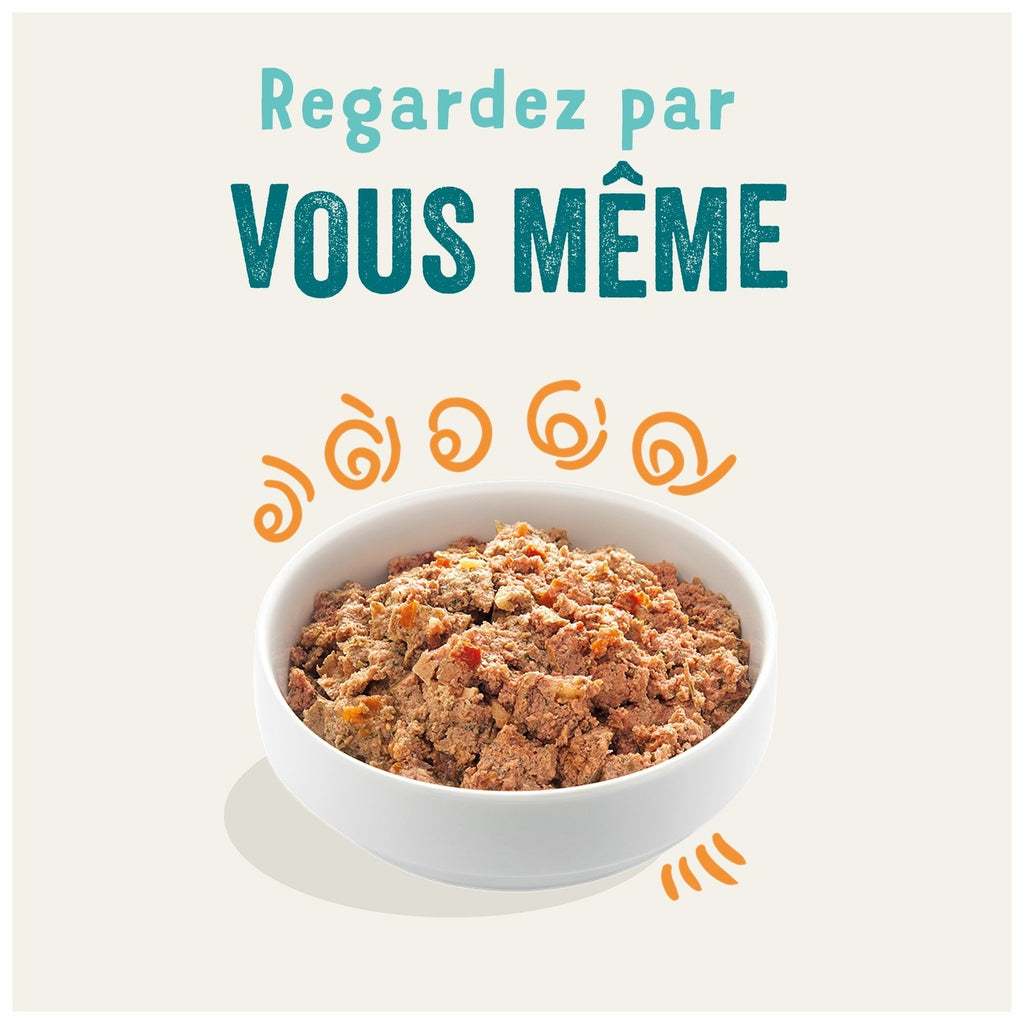 Edgard & Cooper Pâté Sans Céréales Poulet & Dinde Pour Chiens Adultes - 100 g